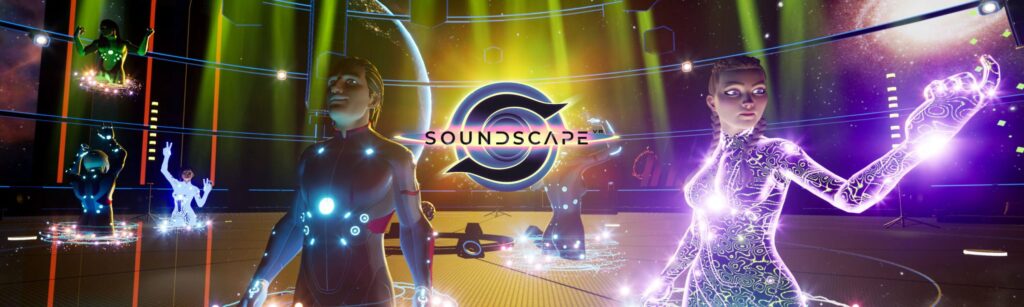 Avatars in Soundscape VR Metaverse banner