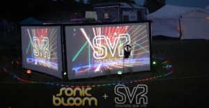 Sonic Bloom on Soundscape VR screen
