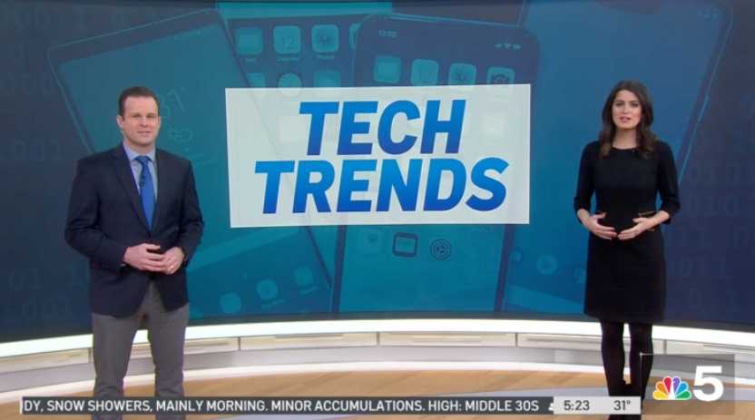 Tech Trends news report video thumbnail