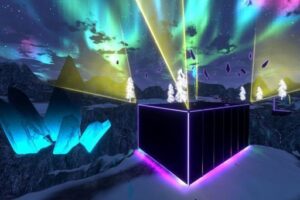 Crystalline Summit VR world